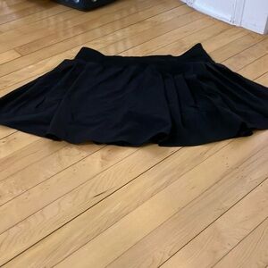 Black Flared Skirt